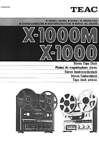 Teac X-1000-Owners-Manual 